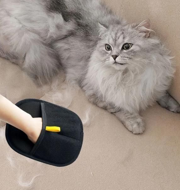 Pet Hair Removal Gloves – Clean, Massage & De-Shed Fast