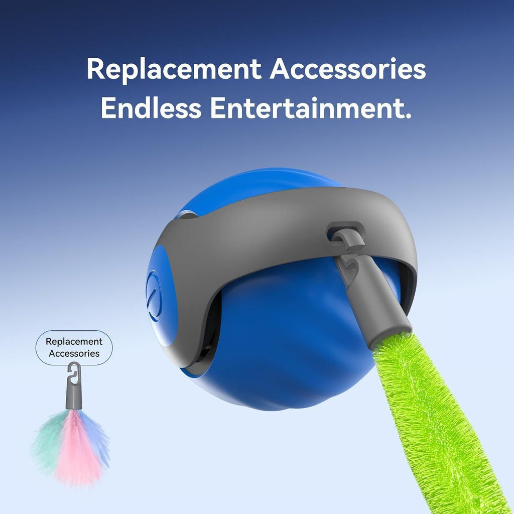 Smart Rolling Ball Cat Toy – Smart, Rechargeable & Super Fun!